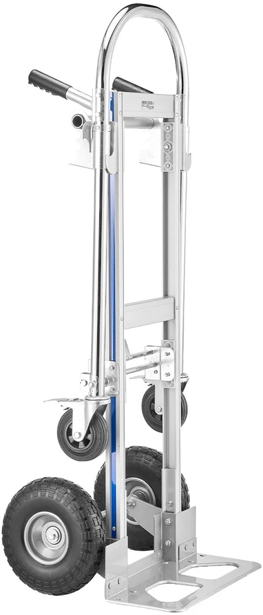 VEVOR 2 in 1 vežimėlis su nešlifu rankena