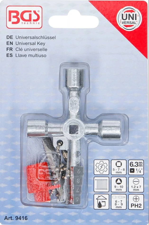 UNIVERSALUSIS RAKTAS „PRO KEY“ (9416)