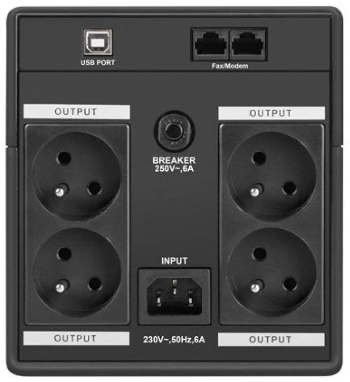 UPS ARMAC HOME LINE-INT 4X 230V PL H/1500E/LED