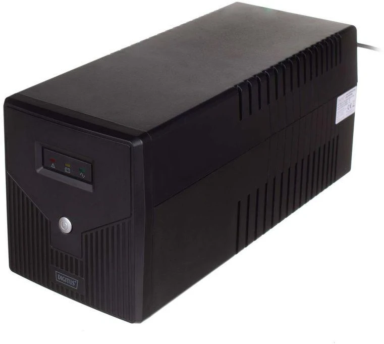 Assmann Electronic DIGITUS DN-170065 DIGITUS UPS Line-Ineractive LED 1000VA/600W 2x12V/7Ah AVR 4xSCH. USB RS232 RJ45
