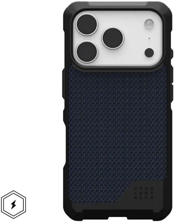 Urban Armor Gear UAG Metropolis LT MagSafe dėklas, skirtas iPhone 17 Pro – tamsiai mėlynas Mėlyna