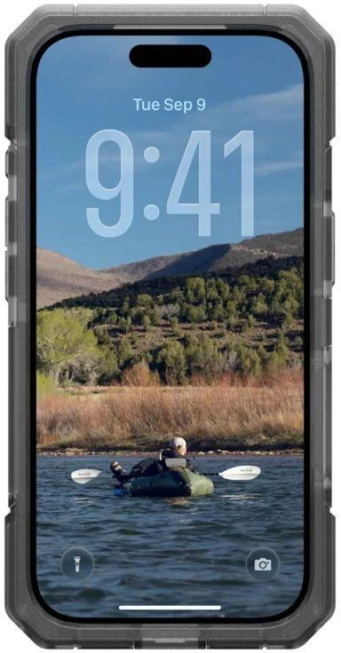 Urban Armor Gear UAG Trooper MagSafe dėklas, skirtas iPhone 17 Pro – matinis juodas