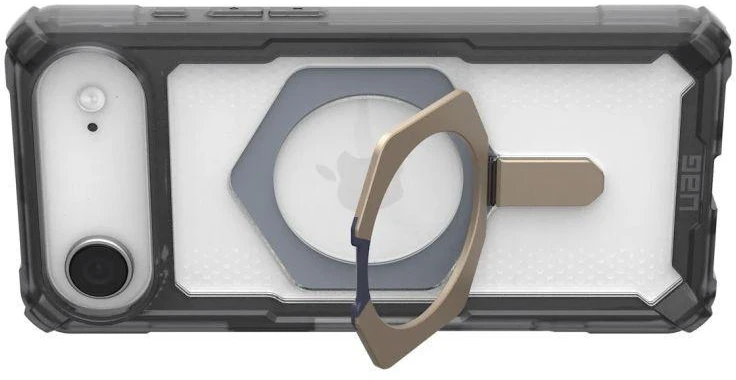 UAG Urban Armor Gear dėklas PLASMA XTE, suderinamas su „MagSafe“, skirtas IPHONE 17, pelenų / titano spalvos
