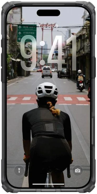 Dėklas Urban Armor Gear UAG Plasma XTE Magsafe, pelenų/titano spalvos - iPhone 17 Pro Max