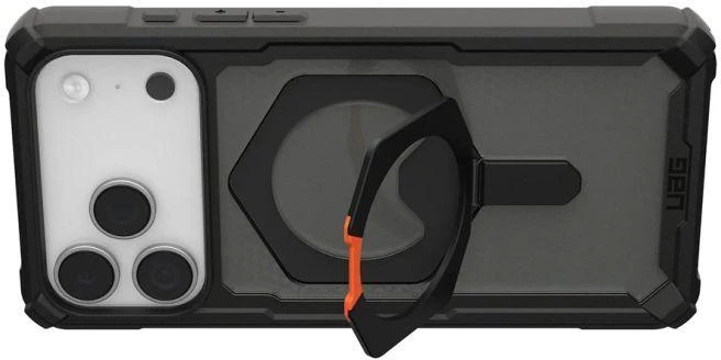 Dėklas Urban Armor Gear UAG Plasma XTE Magsafe,Juodas/Pop Oranžinis - iPhone 17 Pro Max