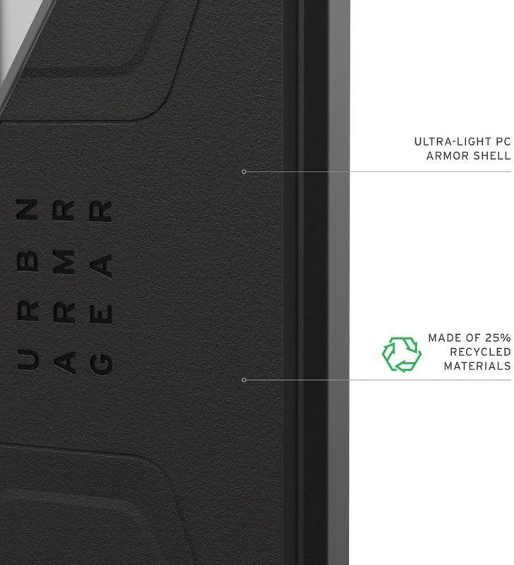 Dėklas Urban Armor Gear UAG Civilian, Juodas - Samsung Galaxy S26 Ultra