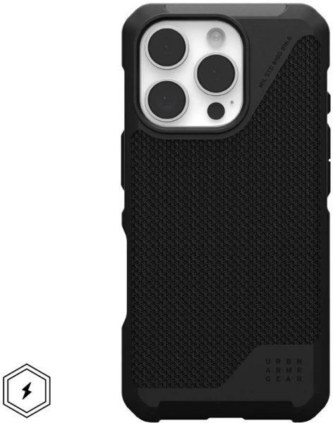 Urban Armor Gear Metropolis LT mobiliojo telefono dėklas 16 cm (6.3″) Juoda