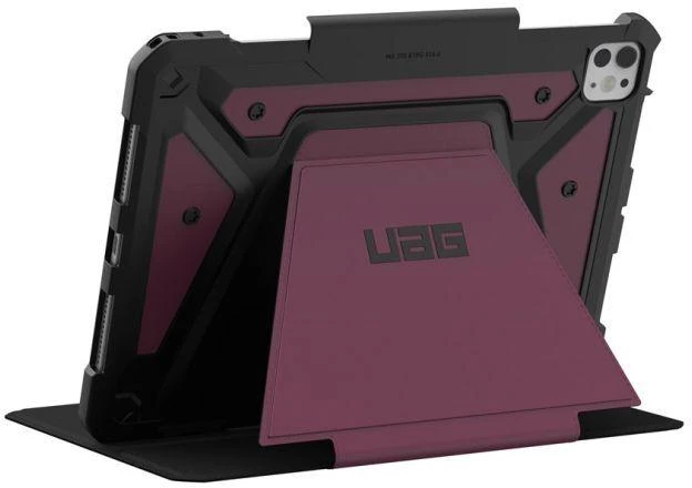 Urban Armor Gear UAG Metropolis SE Case with Stand and Apple Pieštukas Holder for iPad Pro 11" 2024 - raudonos spalvos