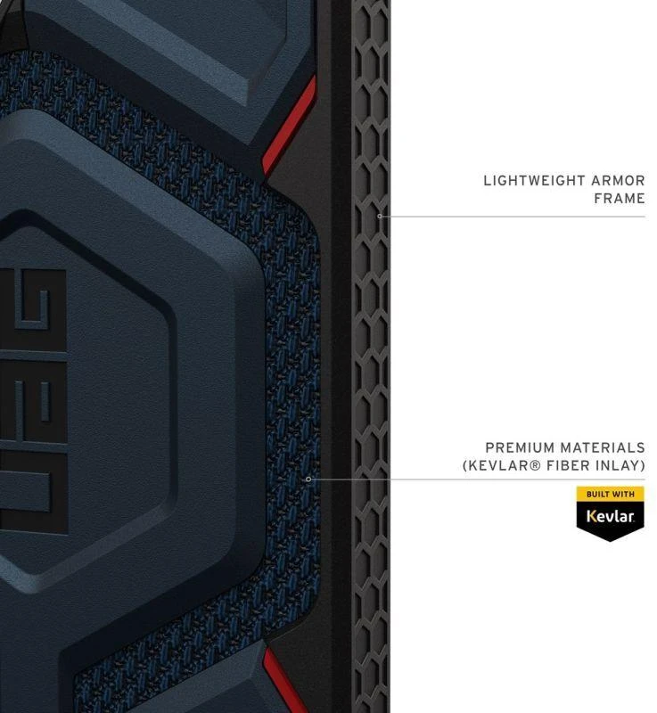 Carruzzo „Urban Armor Gear“ UAG „Monarch Pro“, „Kevlar Mallard“ dėklas – „Samsung Galaxy S26 Ultra“