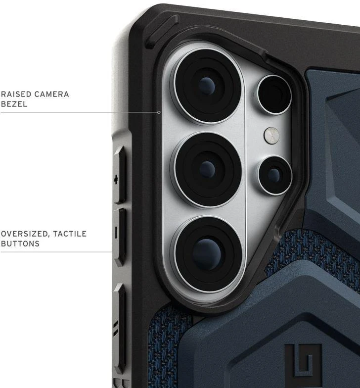 Carruzzo „Urban Armor Gear“ UAG „Monarch Pro“, „Kevlar Mallard“ dėklas – „Samsung Galaxy S26 Ultra“