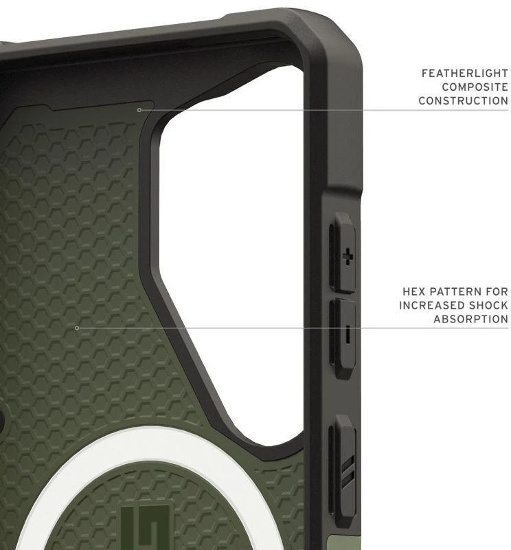 Dėklas „Urban Armor Gear“ UAG „Pathfinder“, alyvuogių spalvos – „Samsung Galaxy S26 Ultra“