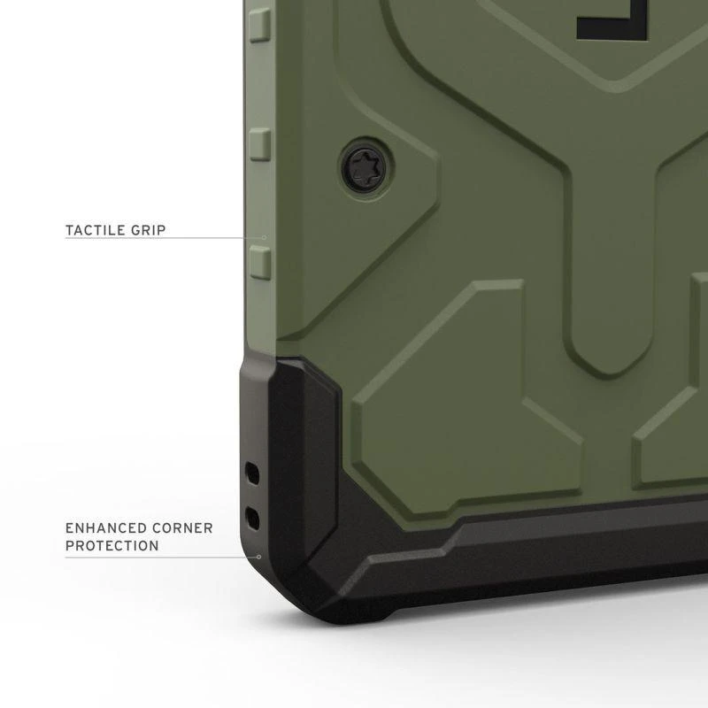 Dėklas „Urban Armor Gear“ UAG „Pathfinder“, alyvuogių spalvos – „Samsung Galaxy S26 Ultra“
