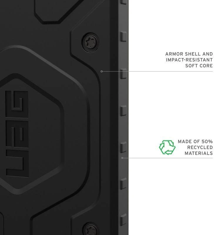 Dėklas Urban Armor Gear UAG Pathfinder, Juodas - Samsung Galaxy S26+
