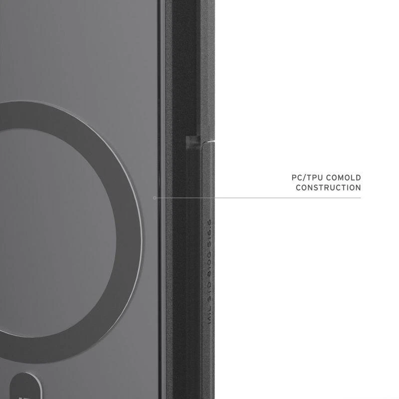 Dėklas „Urban Armor Gear“ UAG Trooper, skaidrus/peleninis – „Samsung Galaxy S26“
