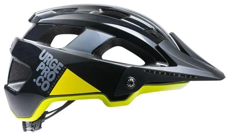 URGE ALLTRAIL šalmas juodas geltonas S/M 55-59 cm