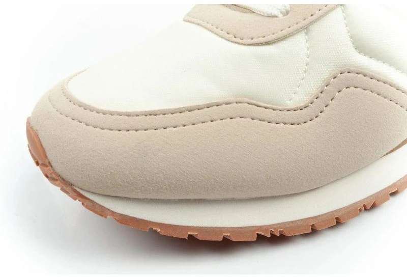 US Polo Assn moteriški laisvalaikio bateliai, madingi, patogūs, kreminės spalvos