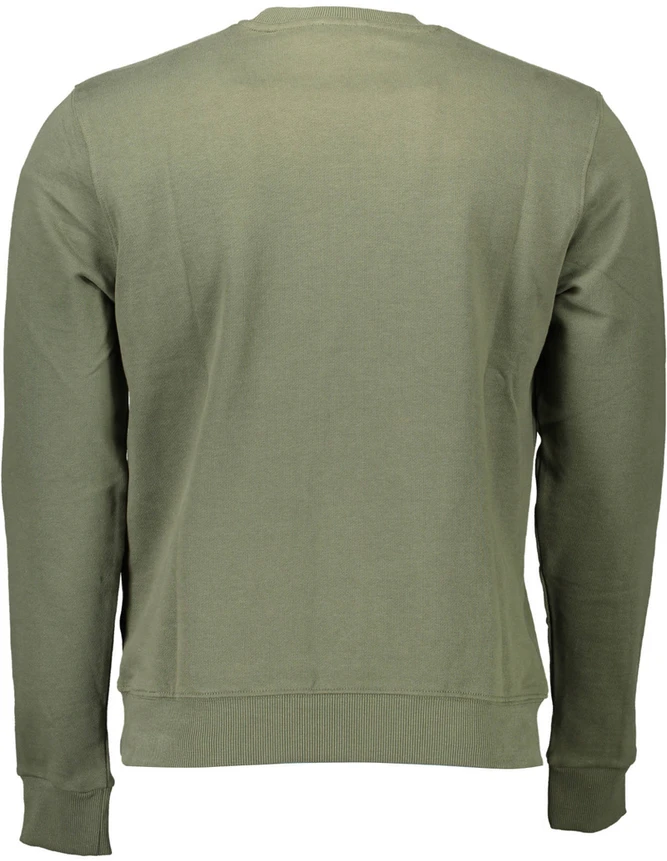US POLO ASSN. VYRIŠKAS ŽALIAS ZIPAS BLUZA