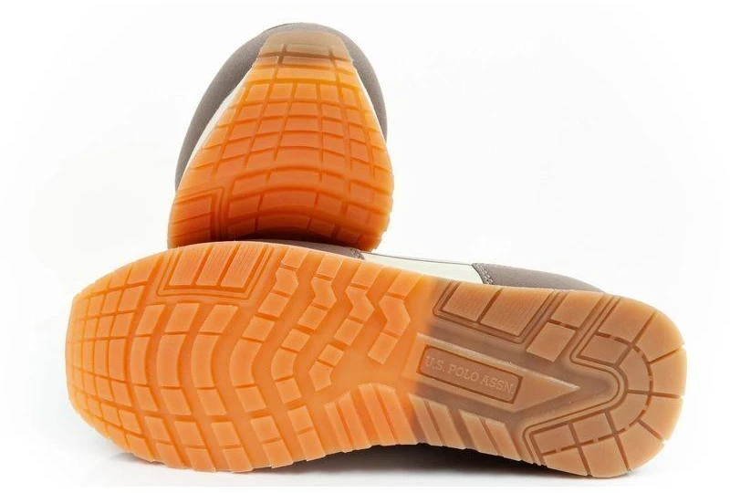 US Polo Assn vyriški laisvalaikio bateliai, madingi ir patogūs, rudi