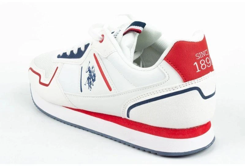 US Polo ASSN. Vyriški NOBIL004-WHI Sportbačiai