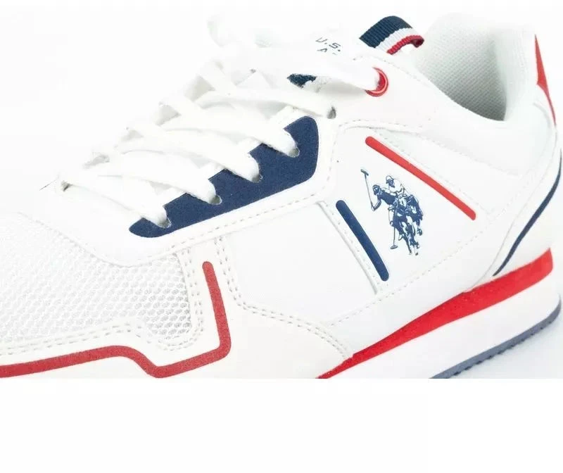 US Polo ASSN. Vyriški NOBIL004-WHI Sportbačiai