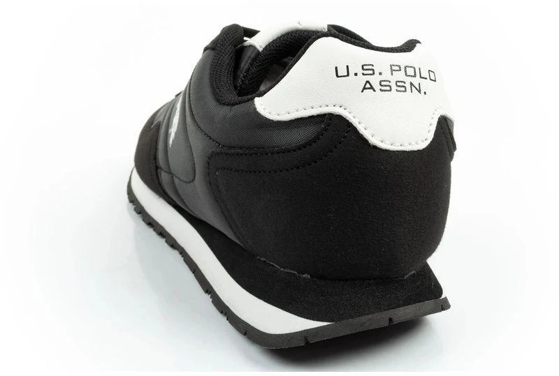 US Polo Assn vyriški sportiniai bateliai, madingi, patogūs, juodi