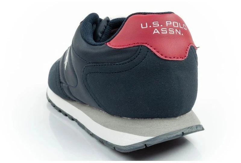 US Polo Assn vyriški sportiniai bateliai, madingi ir patogūs, tamsiai mėlyni