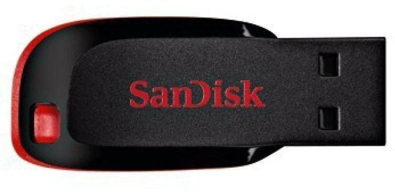 USB atmintinė SanDisk CRUZER BLADE SDCZ50-032G-B35 (32GB; USB 2.0; juoda)