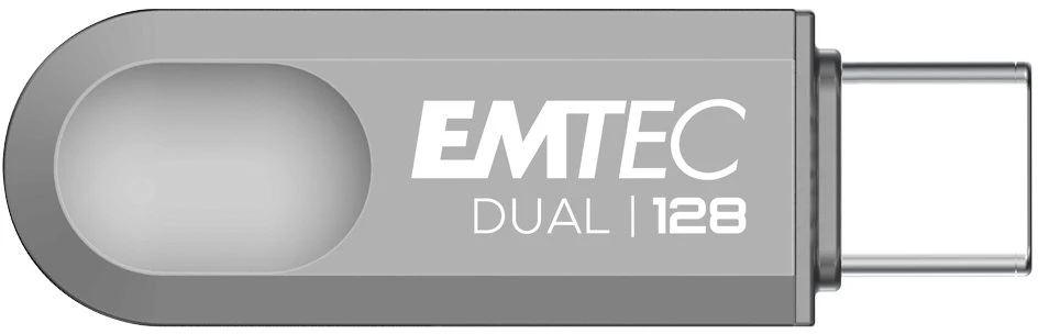 USB atmintinė su USB-C ir USB-A jungtimis EMTEC D280, 128 GB