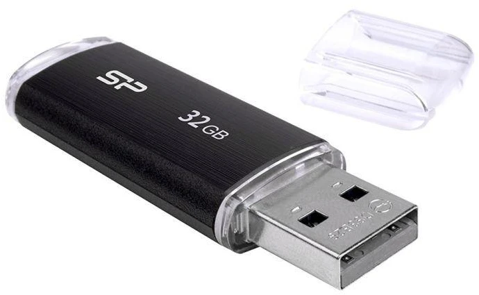 Silicon Power | Ultima U02 | 32 GB | USB Type-A | Juodas