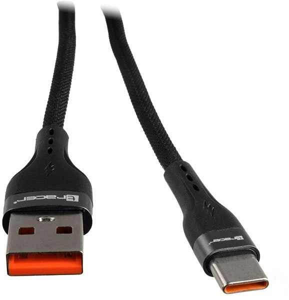 TRACER USB A - C tipo kabelis 1m BK