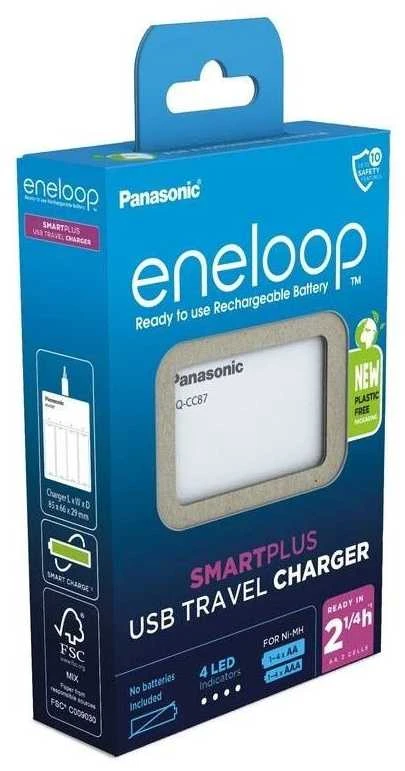 Kroviklis Panasonic ENELOOP BQ-CC87USB Powerbank, 2,25 val BOOM