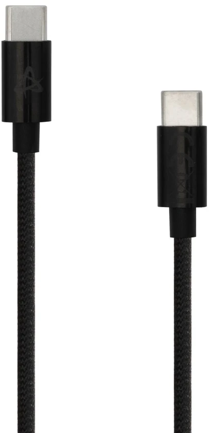 Sbox USB-C į USB-C kabelis, 2 m, juodas, 60 W