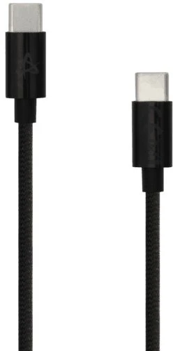 Sbox USB-C į USB-C kabelis, 3 m, juodas, 60 W