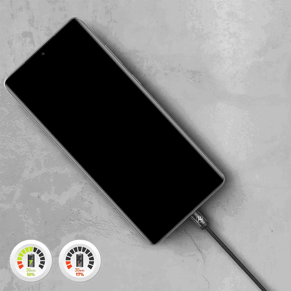 Tellur USB-C į USB-C laidas, 240 W, 2 m, juodas