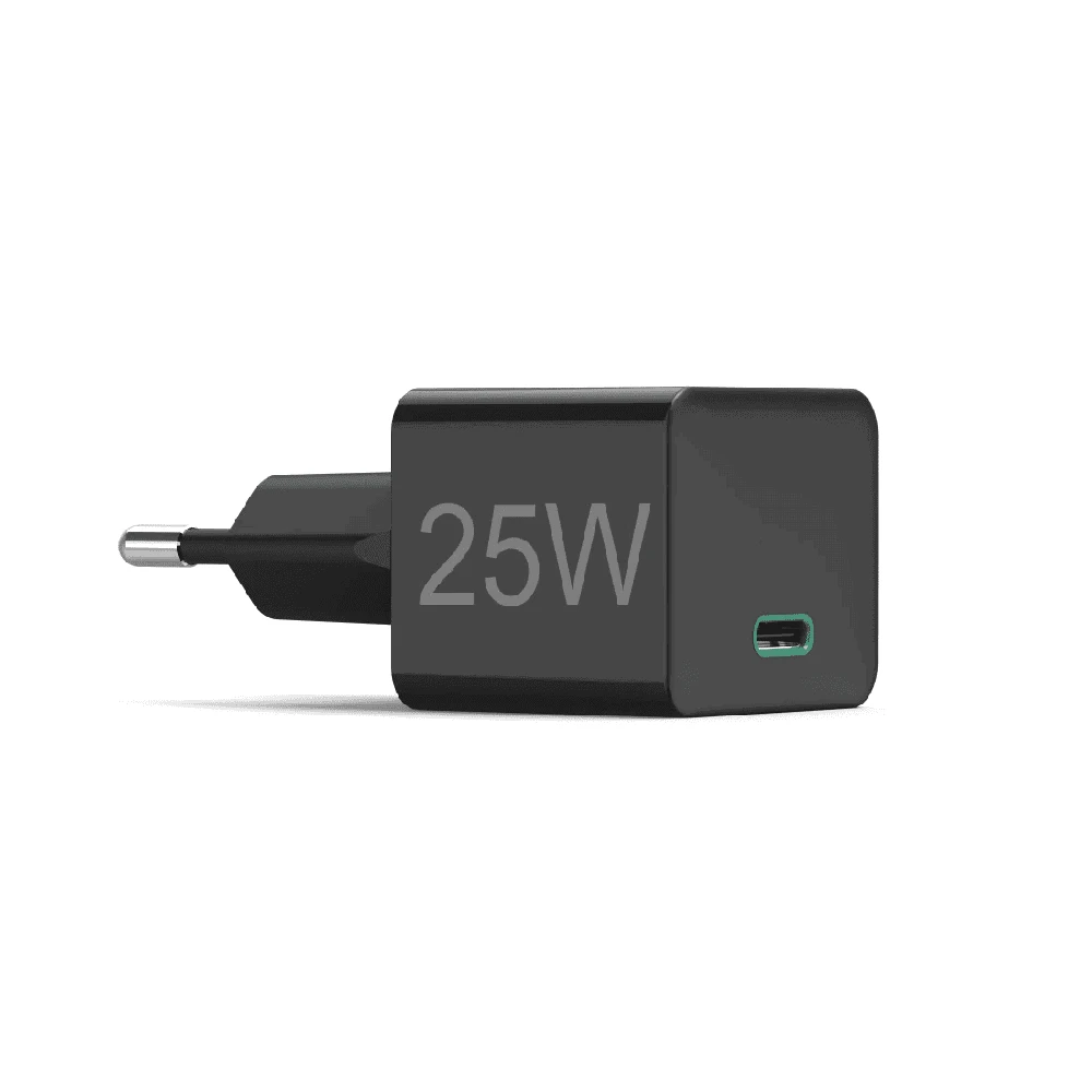 Hama mini 25W PD/QC 3.0 1x USB-C juoda