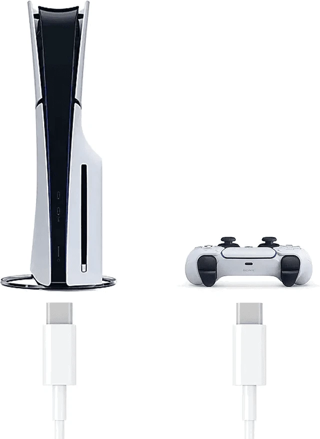 Subsonic Ikigarsinis Usb-C / Usb-C įkrovimo ir paleidimo laidas – PS5 / PS5 plonas 3 m