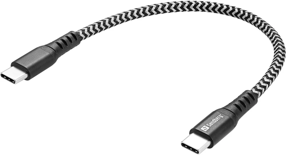 Sandberg USB-C laidas 0,2 m, 100 W