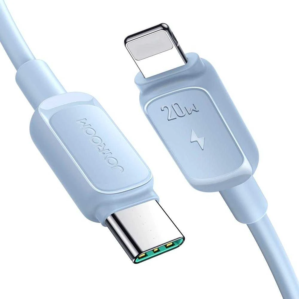 USB kabelis Joyroom (S-CL020A14) „USB-C (Type-C) - Lightning kabelis“ (20W 1.2m) mėlynas