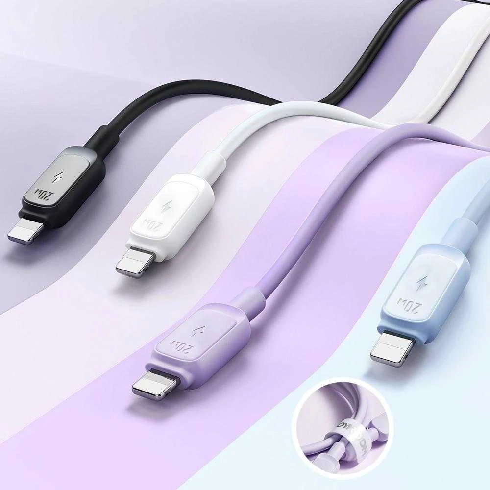 USB kabelis Joyroom (S-CL020A14) „USB-C (Type-C) - Lightning kabelis“ (20W 1.2m) mėlynas