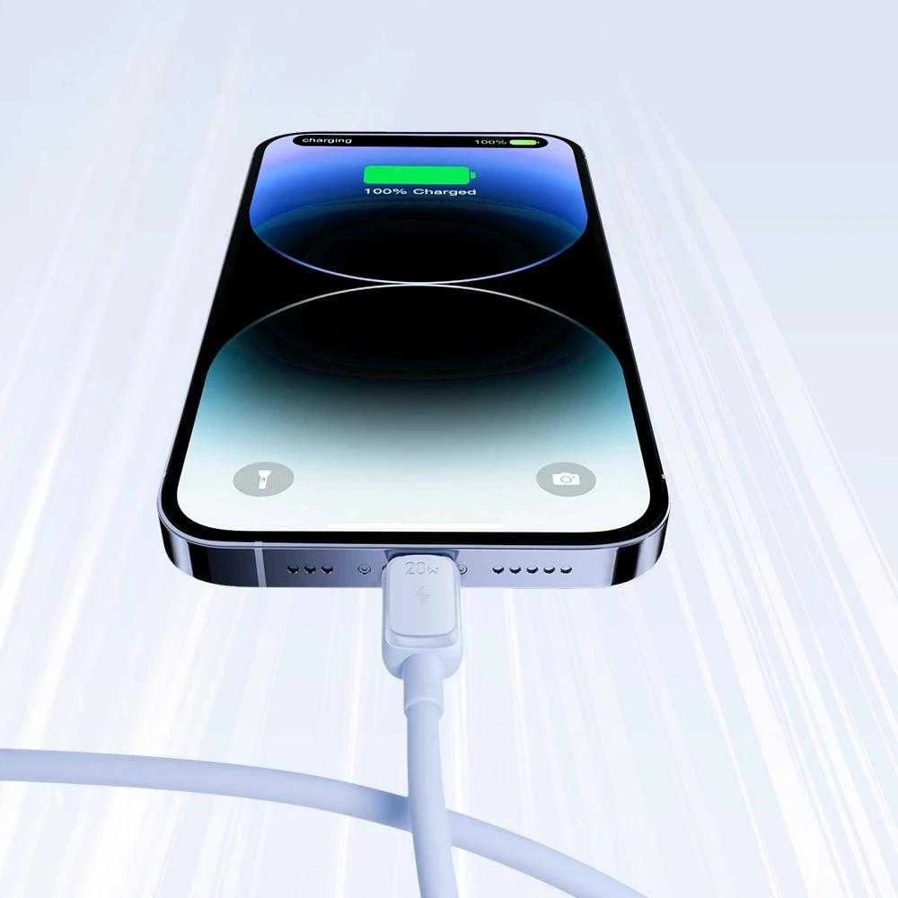 USB kabelis Joyroom (S-CL020A14) „USB-C (Type-C) - Lightning kabelis“ (20W 1.2m) mėlynas