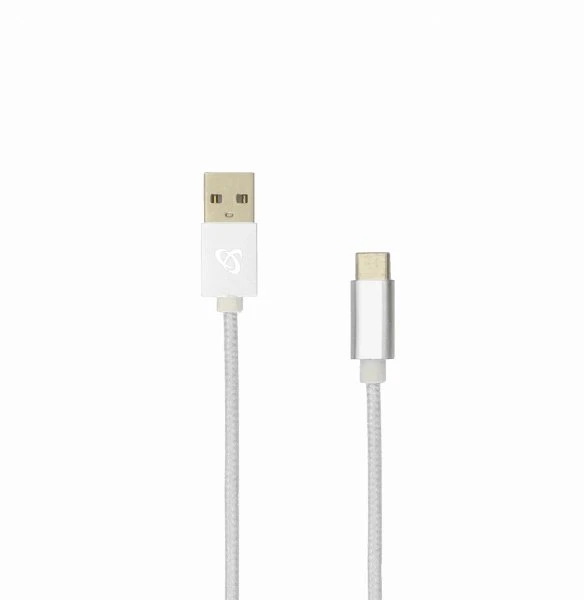Sbox Technology Sbox USB-TYPEC-15W USB->C tipo M/M 1.5m kokoso baltos spalvos