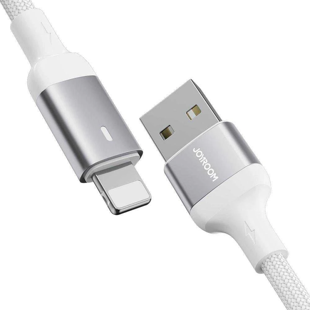 USB kabelis Joyroom S-UL012A10 USB į Lightning 2.4A 1.2m baltas