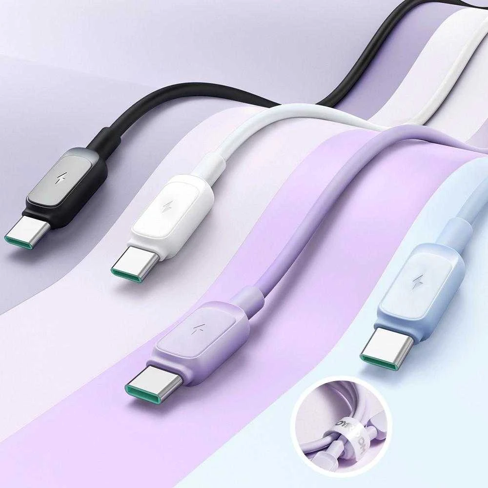Joyroom Kabelis S-AC027A14 USB į USB C / 3A/ 1.2 m (juodas)