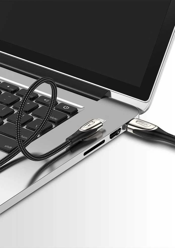 Greito įkrovimo laidas prie Micro USB / 3A / 2m Joyroom S-M41 (juodas)