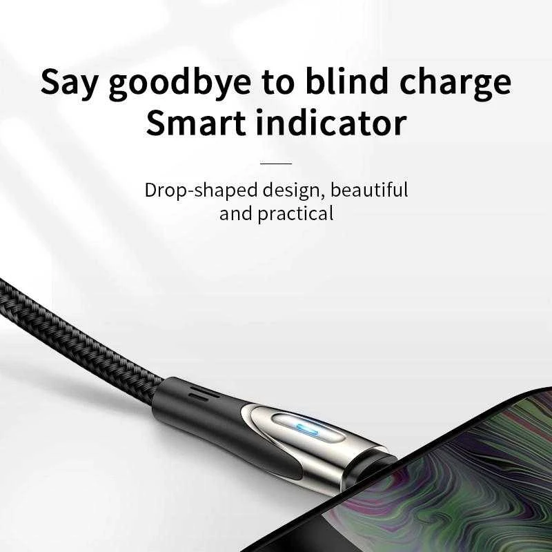 Greito įkrovimo laidas prie Micro USB / 3A / 2m Joyroom S-M41 (juodas)
