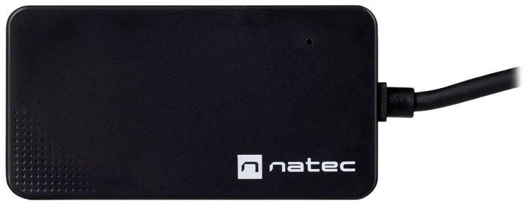 NATEC NHU-1342 Hub USB 3.0 Moth 4-jungtys Juodas
