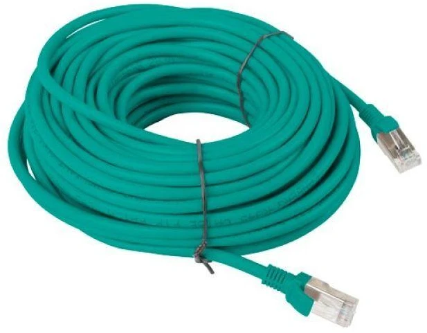 Tinklo Kabelis - Lanberg Cat 5e, Žalias