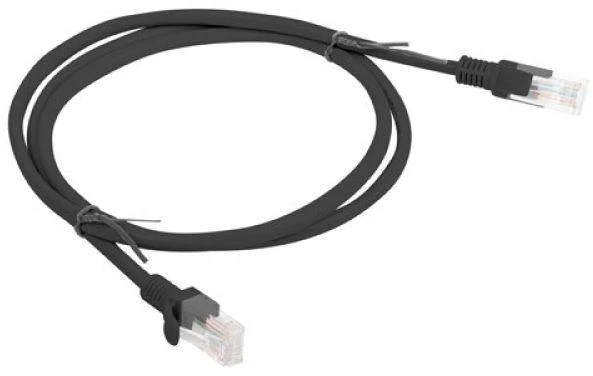 LANBERG PCU6-10CC-0100-BK Patchcord RJ45 kat. 6 UTP 1m lizdai