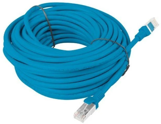 LANBERG PCU6-10CC-1500-B Patchcord RJ45 cat. 6 UTP 15m mėlynas
