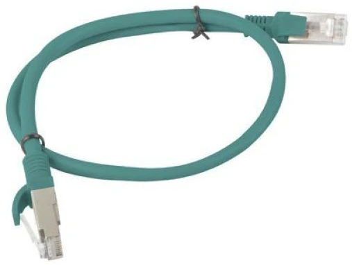LANBERG PCU5-10CC-0050-G Patchcord RJ45 kat. 5e UTP 0,5m žalia